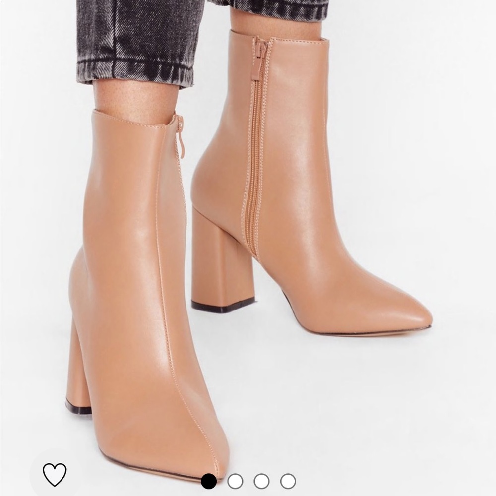 Nasty Gal Hey Sole Sister Heeled Boot